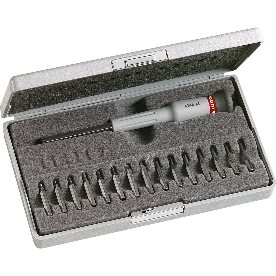 Facom Micro Tech 15 Piece Precision Bit Holder Screwdriver and Bit Set - Image 1 of 1