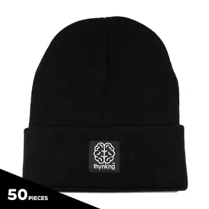 thynkng Classic Cuffed Beanie 4 Color Options Lot of 50 Pieces - Picture 1 of 32