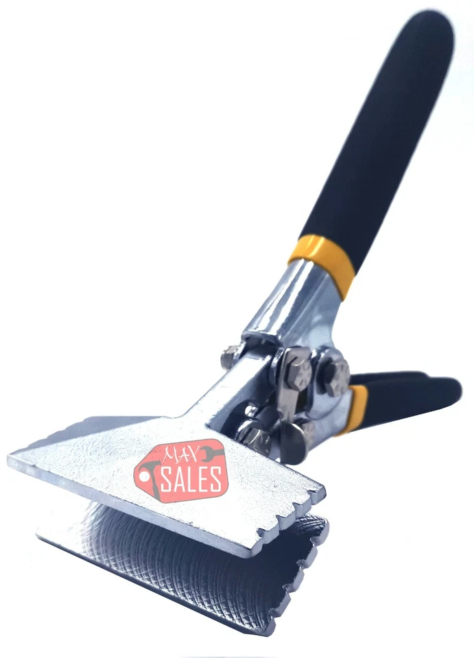Alicate de costura de chapa metálica reta mandíbula 3" ferramenta manual - Imagem 1 de 1