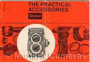 Brochure accessori pratici Rolleiflex & Rolleicord 1963 più volantini elencati - Foto 1 di 1