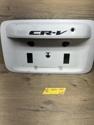 Matrícula trasera Honda CR-V 97-01 adorno OEM blanco 97 98 99 00 01 Foto 1 de 4