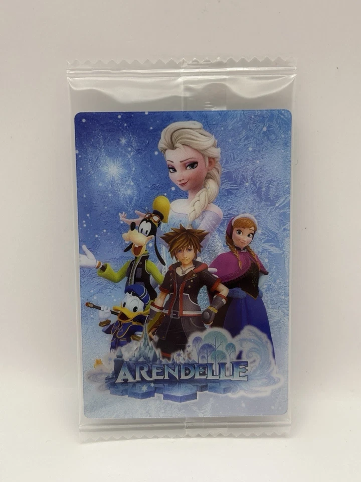 Kingdom Hearts Memorial Collection Wafer Card No 3 Disney BANDAI Genuine Japan - Image 1 of 4