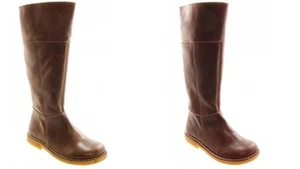Grünbein Switzerland Damen Stiefel Helen WF schwarz burgundy - Picture 1 of 4