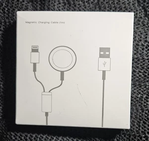 Câble de charge 2 en 1 pour smartwatch et smartphone - Photo 1 sur 1