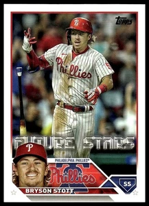 Bryson Stott *FUTURE STARS* (FS) 2023 Topps #295 - Imagen 1 de 2