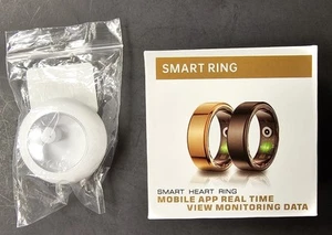 Smart Ring Heart Rate Monitor Blood Pressure Sleep Tracker Health Size 11 New - Picture 1 of 8