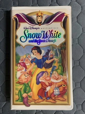 Snow White and the Seven Dwarfs (VHS, 1994) Walt Disney Masterpiece Collection - Image 1 of 4
