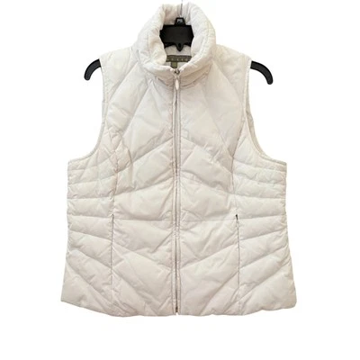 Kenneth Cole Reaction Large Down Women’s Puffer Vest White  - Image 1 of 4
