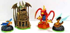 Skylanders Spyros Dragons Peak Adventure Pack Sunburn Winged Boots Dragonfly VGC - Picture 1 of 24