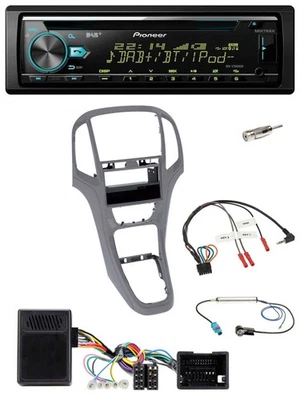 Pioneer DAB Lenkrad CD USB Bluetooth Autoradio für Opel Astra J ab 2009 Titan gr - Bild 1 von 4