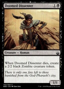2018 Battlebond Doomed Dissenter Draft_Innovation/Common #142 - Picture 1 of 2