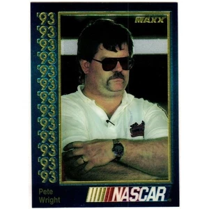 1993 Maxx NASCAR Pete Wright Trading Card #134 of 212 Team Chevy Lumina - Picture 1 of 2