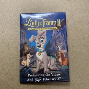 Lady and the Tramp II 2 Scamp's Adventure Disney Vintage Anstecknadel - Bild 1 von 2