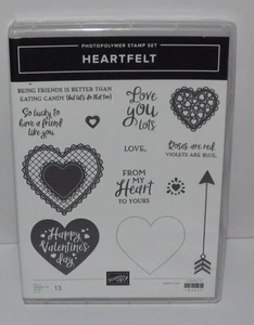 Stampin' Up! Herzliches Set 13 Photopolymer Stempel Herzen und Liebe - Bild 1 von 5