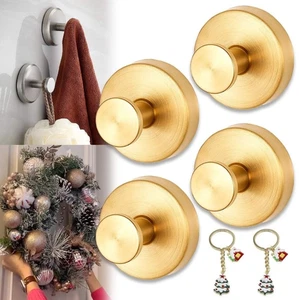 Ganchos de ventosa sin rastro para coronas ganchos de puerta para Navidad - Imagen 1 de 16