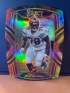 2020-21 Panini Select Tristan Wirfs Rookie - SSP Grail Tie Dye Prizm /25 - Picture 1 of 15