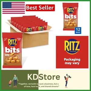 Deliciosas galletas para sándwich de mantequilla de maní RITZ Bit - perfectas para almuerzos y bocadillos - Imagen 1 de 22