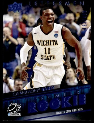 2014-15 Upper Deck Lettermen Blue Cleanthony Early Rookie 193/499 Golden State - Image 1 of 2