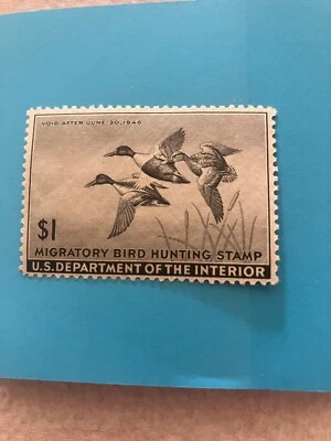 Duck Stamp RW12   $1 DUCK STAMP MNH  - Image 1 of 2