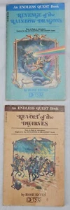 Dungeons & Dragons Revolt of the Dwarves & Revenge of the Rainbow Dragons 1st Ed - Imagen 1 de 15