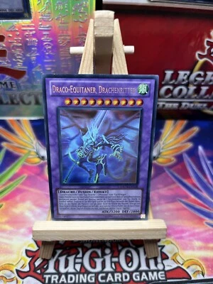 Draco-Equitaner, Drachenritter GHOST RARE Deutsch YUGIOH - Bild 1 von 4
