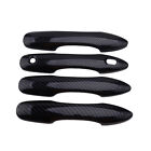 4Pcs Carbon Fiber Style Door Handle Protector Frame Fit For Toyota Camry 2018 20