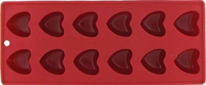 Mini Flexible Heart-Shaped Ice Cube Tray / Gelatin Mold - Picture 1 of 2