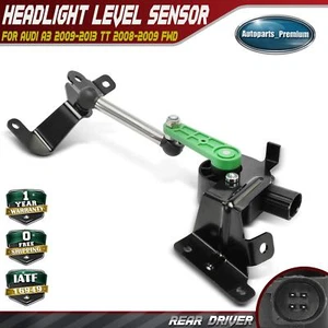 Rear Left Headlight Level Sensor for Audi A3 2009-2013 TT 2008-2009 FWD 4-Pins - Picture 1 of 8