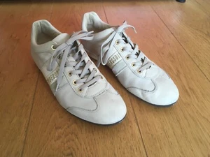 Bikkembergs Damen Schuhe Sneaker Gr. 39 Beige Leder - Bild 1 von 9