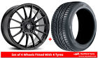 Alloy Wheels & Tyres 16" Fox FX004 For Citroen C7 C-Crosser 07-12