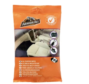 ArmorAll Car Interior Valet Pack All Round Upholstery Wipes Twin Pack - Picture 1 of 1