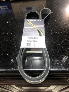REAL Genuine NEW Dayco Serpentine Accessory Belt Gates 5080865 8PK2196 - Picture 1 of 2