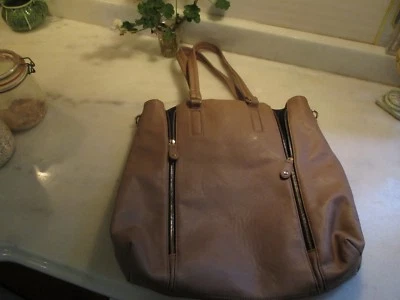 NY&co. Bolso/bolso de mano XL tostado/beige Foto 1 de 4