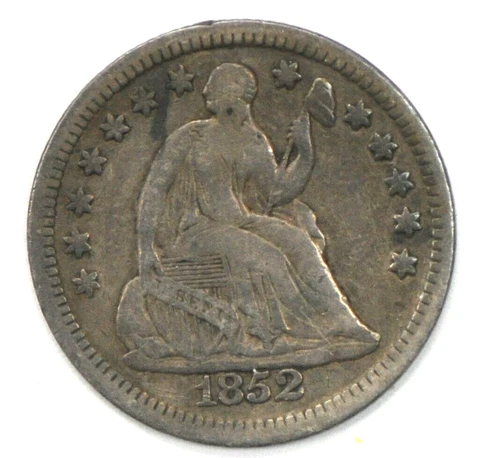 1852 H10c Seated Liberty Silver Half Dime Philadelphia Cover