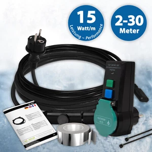 Cable Calefactor Calentadores de Tubería Frostschutzkabel Dachrinnenheizung - Imagen 1 de 65