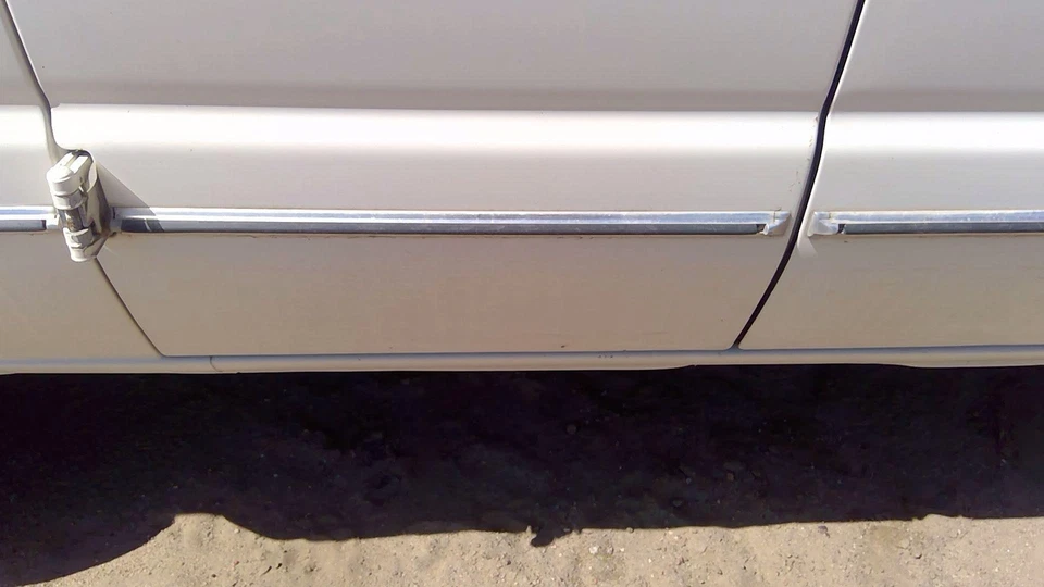 Ford Van E150 1993-04 pasajero moldura trasera derecha moldura de puerta trasera moldura trasera Foto 1 de 4