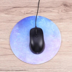  Round Mouse Pad Planet Series Mat Romantic Gaming Mouse Pad Ultra Laptop Mouse - Afbeelding 1 van 11