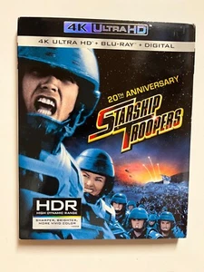 Starship Troopers: 20th Anniversary (4K UHD Blu-ray/Blu-ray) NEW w/slipcover - Picture 1 of 5