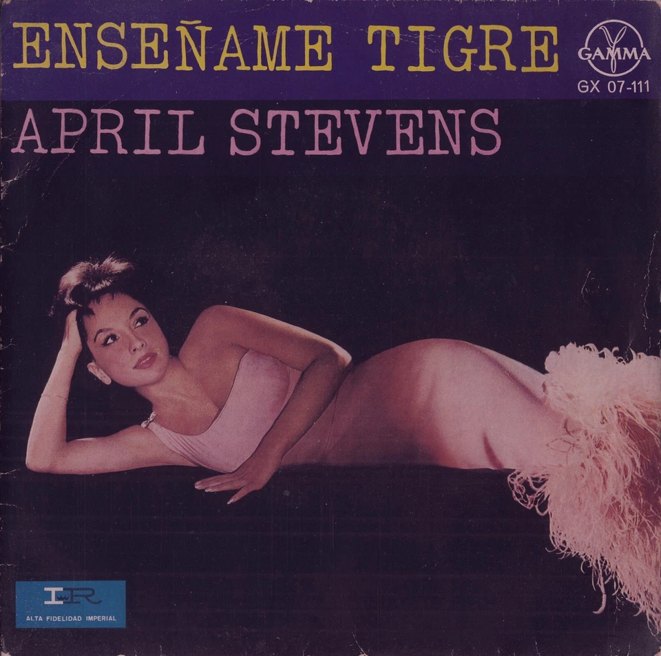 APRIL STEVENS: "Teach Me Tiger" (scarce orig. Mexican 60´s EP) - Image 1 of 1