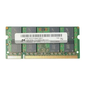 Micron 4 GB RAM para DDR2 800 MHz SODimm PC2-6400S 200Pin Laptop Memoria Notebook - Imagen 1 de 4