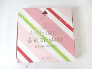 Musee Peppermint & Rosemary Relaxing Aromatherapy Shower Steamer Set - 4 Count - Picture 1 of 3