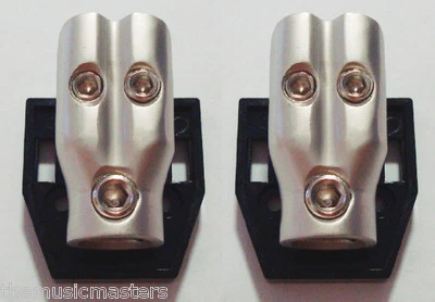 2X DISTRIBUTION BLOCK 0-4-8 Gauge Power Wire Cable Splitter Car Audio Connector - Image 1 of 4