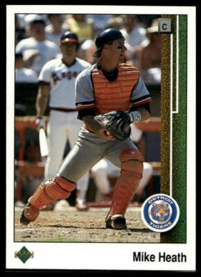 1989 Upper Deck #654 Mike Heath - Image 1 of 2