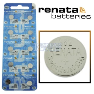 362 Renata Uhr Akku SR721SW Swiss Made 0% Quecksilber Offizieller Distributor - Bild 1 von 3