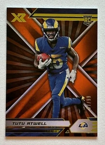 Tutu Atwell 2021 Panini Xr Football Orange Rookie #142 Los Angeles Rams /99 - Picture 1 of 2