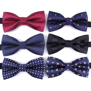 Bow tie Men's formal necktie boy Fashion business wedding party Gift bow tie - Picture 1 of 25