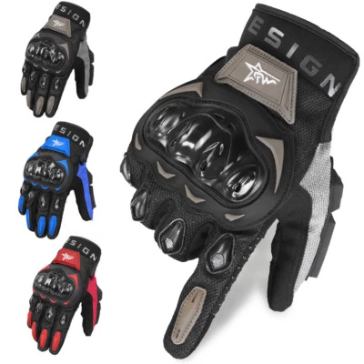 Guantes deportivos de dedo completo para montar motocross motocicletas carreras motocross Foto 1 de 4