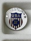 Olympic Memorabilia Usa Wrestling Vintage Tack Pin T-5240