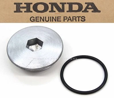 Tapa de acceso y oring originales del motor Honda ATC TRX CRF XR NX TR OEM (ver notas) #Y19 Foto 1 de 3