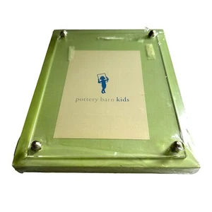 Pottery Barn Kids Saltwater Green Frame Floating Mount 7.5 X 9.5 Inch NEW - Picture 1 of 4